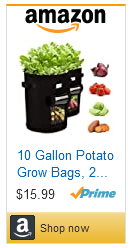 Grow bags for underground veggies